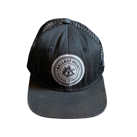 Ballast Point Brewing Company Black Hat • Mesh SnapBack - Picture 1 of 5